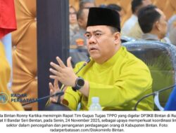 Bintan Perkuat Gugus Tugas Cegah Perdagangan Orang, Sekda: Setiap Laporan Harus Ditindak Cepat