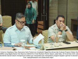 Wagub Kepri Hadiri Evaluasi Program Makan Bergizi Gratis: BGN Siapkan Sanksi untuk Pelaksana Nakal