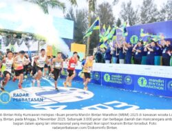 3.000 Pelari Meriahkan Mandiri Bintan Marathon 2025, Roby Kurniawan: Sport Tourism Jadi Wajah Baru Bintan