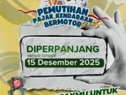 Pemutihan Pajak Kendaraan di Kepri Diperpanjang hingga 15 Desember 2025