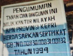 Negara Kalah Nurani: Warga Tanjungpinang Diseret ke Pengadilan Gara-gara Plang Rp1,2 Juta