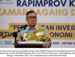 Nyanyang Buka Rapimprov KADIN 2025: Dorong Pertumbuhan Ekonomi Kepri Tembus 12 Persen