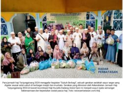 Dari Tanah Suci ke Tanah Air, Jamaah Haji Tanjungpinang Tebar Berkah Lewat Gerakan “Subuh Berbagi”