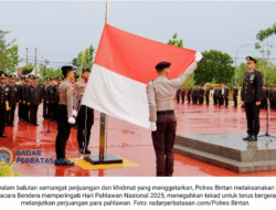 Semangat Pahlawan Menyala di Bintan: Polres Bintan Gelar Upacara Hari Pahlawan 2025