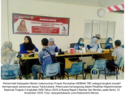 “Gebrak TBC”, Langkah Bintan Menuju Indonesia Bebas Tuberkulosis 2030