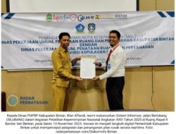 SILUBANG, Inovasi Cerdas Bintan Laporkan Jalan Rusak Secara Real-Time