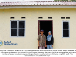 80 Persen Pembangunan Rumah Tidak Layak Huni di Bintan Rampung, Dinas Perkim Kepri: Wujud Nyata Dukungan Program 3 Juta Rumah Presiden Prabowo