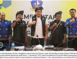 Bupati Bintan Gandeng Satgas PMI Perketat Pengawasan Jalur Ilegal