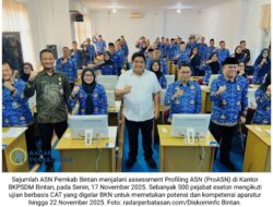 500 ASN Bintan Jalani Profiling BKN: Langkah Awal Pemetaan Talenta untuk Pengisian Jabatan
