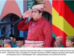 Bintan Genap 77 Tahun, Roby Kurniawan Paparkan Deretan Capaian Pembangunan: Ini Milik Kita Semua