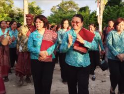 Camat Laenmanen Apresiasi Kunjungan Ketua TP PKK NTT, Optimis Bangun PKK dan Posyandu di Desa