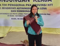 Ny Asty Laka Lena Serahkan Bantuan Rak Buku Dorong Kemajuan Literasi