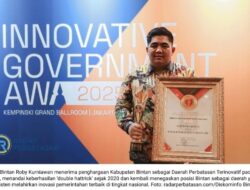 Bintan Raih Predikat Daerah Perbatasan Paling Inovatif untuk Keenam Kalinya