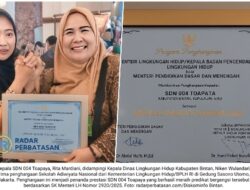 SDN 004 Toapaya Raih Adiwiyata Nasional 2025