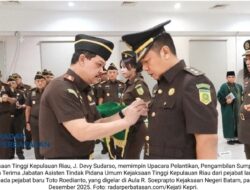 Aspidum Berganti, Kejati Kepri Ganti Gigi Penegakan Hukum