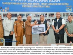 Kepri Mengetuk Pintu Duka Sumut dengan Bantuan Rp1,15 Miliar