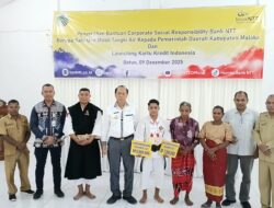 Mobil Tangki Air CSR Bank NTT Siap Layani Warga dan Siaga Kebakaran, Atlet Kempo Berprestasi Diapresiasi