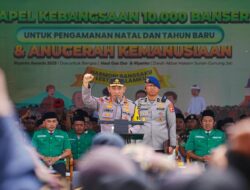 Kapolri Pimpin Apel Kebangsaan Banser, Perkuat Sinergi Pengamanan Natal 2025 dan Tahun Baru 2026