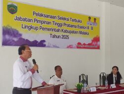 SELEKSI TERBUKA EKSELON IIB DIBUKA, BUPATI SBS TEGASKAN TOLERANSI NOL TERHADAP KERJA ASAL-ASALAN