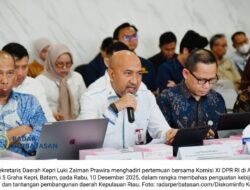 Kepri Jadi Sorotan Komisi XI DPR RI dalam Kunjungan Reses: Menguatkan Fondasi Fiskal di Ujung Barat Indonesia