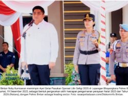 Menjaga Damai Natal dan Tahun Baru di Bintan: 455 Personel Siap Siaga, Roby Ingatkan Soal Cuaca dan Wisata