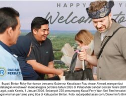 Bintan Sambut Wisman Perdana 2026, Optimisme Pariwisata Kian Menguat