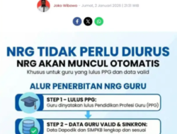 NRG Guru Kini Diproses Otomatis, Pemerintah Pastikan Tanpa Pengajuan Manual