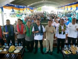 Gubernur NTT Ikuti Panen Raya Nasional, Tegaskan Komitmen Daerah Jaga Swasembada Pangan