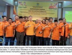 BM Kosgoro 1957 Bintan Resmi Dilantik, Billy Yusak Onibala Nahkodai Kepengurusan Baru