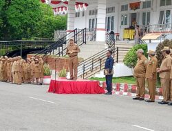 Apel Perdana 2026, Bupati SBS Tetapkan Budaya dan Atmosfer Kerja Baru ASN Malaka
