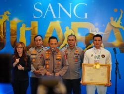Kapolri Beri Apresiasi ke Atlet Polri dan Non-Polisi yang Berprestasi di Sea Games 2025