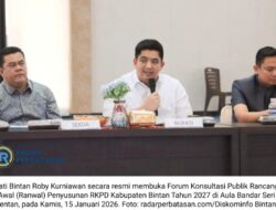 Bupati Bintan Buka Forum Ranwal RKPD 2027, Fokuskan Pembangunan pada Ekonomi dan SDM