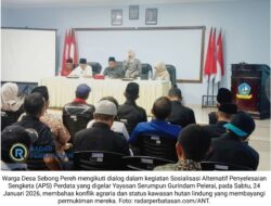 Warga Sebong Pereh Tinggal di Kampung, Negara Bilang Itu Hutan
