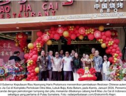 Wagub Kepri Resmikan Restoran Chinese Autentik Mao Jia Cai di Batam