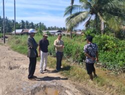Mappangara HK Dampingi Direktur Pabrik Sabut Kelapa Tinjau Lokasi Pembangunan di Desa Alang-Alang