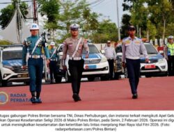 Tekan Pelanggaran Lalu Lintas, Polres Bintan Gelar Operasi Keselamatan Seligi 2026