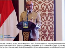Pemprov Kepri Mulai Susun RKPD 2027, Fokus Akselerasi Ekonomi Berkelanjutan