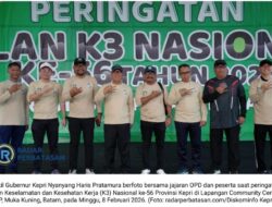 Wagub Kepri Dorong Penguatan Budaya K3 di Peringatan Bulan K3 Nasional