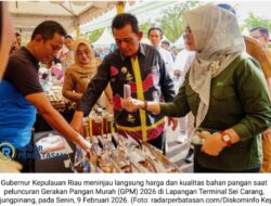 Harga Pokok Lebih Murah, Gubernur Kepri Resmi Luncurkan Gerakan Pangan Murah 2026