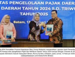 Sekda Bintan Terima LHP BPK, Tegaskan Komitmen Perkuat PAD dan Retribusi Daerah