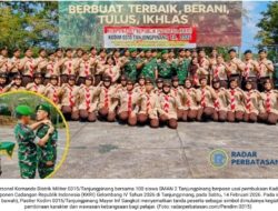 Kodim 0315/Tanjungpinang Buka KKRI Gelombang IV 2026, 100 Siswa SMAN 2 Digembleng Nilai Bela Negara