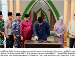 Bupati Bintan Luncurkan Safari Ramadhan 1447 H, Resmikan Masjid Megah Jannatul Bahri di Mantang