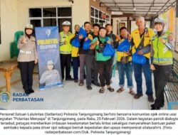 Polresta Tanjungpinang ‘Sapa’ Komunitas Ojol, Dari Patroli Dialogis hingga Berbagi Sembako
