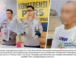 Tragedi Berdarah di Perum Bintan: Residivis Tega Mutilasi Istri Usai Cekcok di Meja Makan