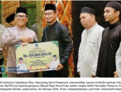 Nyanyang Haris Tebar Kebaikan di Bintan: Dari Hibah Ratusan Juta hingga Penguatan Ekonomi Umat