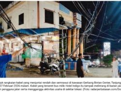Kabel ‘Sarang Laba-Laba’ Jerat Bus Hotel Indigo, Warga Tanjungpinang Geram: Mana Aturan Keselamatannya?