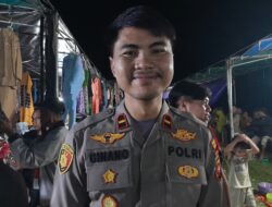 Kapolsek Pulubala Turun Langsung di Pasar Malam Pulubala