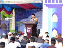 Kapolres Pohuwato Jadi Khotib, Sholat Idul Fitri 1447 H Penuh Khidmat dan Kebersamaan