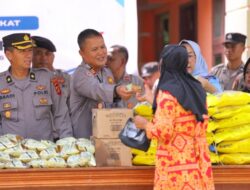 Polres Pohuwato Adakan Gerakan Pangan Murah di Buntulia, Ringankan Beban Warga Jelang Ramadan