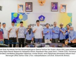 Berjaya di Negeri Sendiri: Roby Kurniawan Dorong Sentra Fashion Seri Kuala Lobam Tembus Pasar Digital